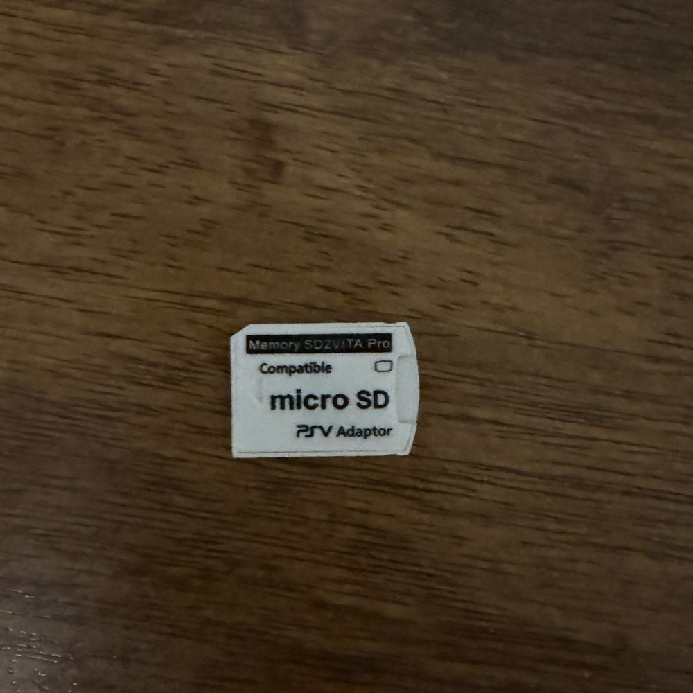 PS Vita to MicroSD Adapter